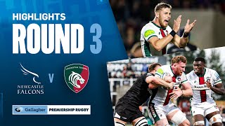 Newcastle v Leicester  HIGHLIGHTS  Powerful Bonus Point Win  Gallagher Premiership 202425 [upl. by Chrisy]