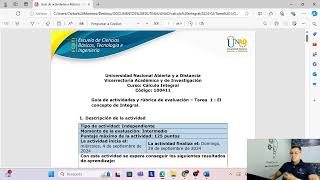 Solución tarea 1 calculo integral  20242 UNAD [upl. by Lladnar]