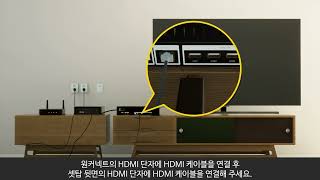 2022년 삼성 TV 셋톱박스와 TV 를 연결하는 방법원커넥트 [upl. by Patterman801]