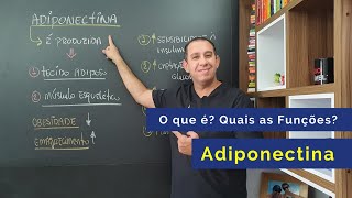 O Que é Quais as Funções Adiponectina [upl. by Charmaine103]