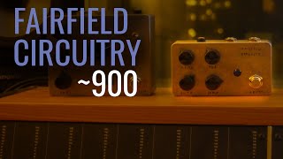 900 Four Knob Fuzz  Fairfield Circuitry  Guitar Bass Synth and Mixing Uses Demo [upl. by Euqinotna305]