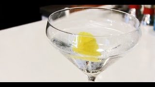 How to Stir Cocktails  A Dry Martini Recipe [upl. by Madanhoj108]