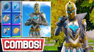 NEW BEST SPECTRA KNIGHT SKIN COMBOS BASE STYLE FORTNITE OG PASS  Fortnite [upl. by Robbins]