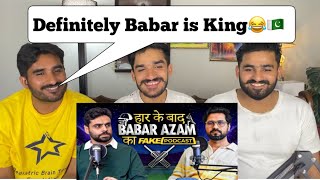 Fake Podcast with Babar Azam  T20 World Cup 2024 spoof PAKISTANI REACTION [upl. by Abijah679]