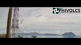 From PHIVOLCS  Taal Volcano  October 22 2024 [upl. by Lynad]