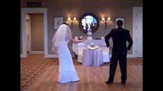 Funny Wedding First Dance [upl. by Duj]