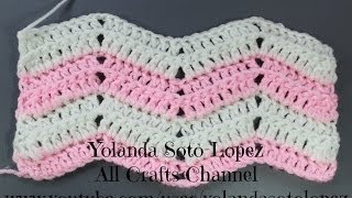 How to Crochet Ripple Stitch [upl. by Velleman]