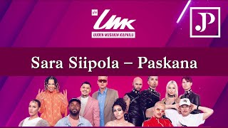 Laulunopettaja reagoi Sara Siipola – Pkana  UMK24 [upl. by Ueik]