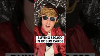 I Bought 10000 in ROBUX CARDS [upl. by Lynelle]