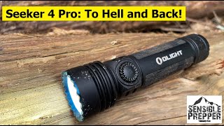 Olight Seeker 4 Pro 4600 Lumen Flashlight Review and Torture Test [upl. by Avram84]