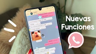 WhatsApp estilo iPhone ¡descubre todas las nuevas funciones 995 [upl. by Navac]