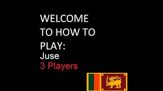 How to play Juse cardgames [upl. by Bartram378]