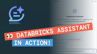 See Databricks Assistant in Action [upl. by Angele]