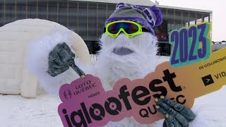 Premier Igloofest à Québec [upl. by Damali]