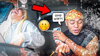 I OPENED HIS WINDOW IN THE CAR WASH 😳😂 MINI VLOG [upl. by Atinram]