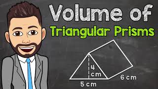 How to Find the Volume of a Triangular Prism  Math with Mr J [upl. by Mallon]