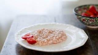 Risotto du Paola au gorgonzola pour une ambiance printanière  Risotto aux fraises [upl. by Annairam]