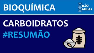 Carboidratos Monossacarídeos Oligossacarídeos e Polissacarídeos  Bioquímica  Bio Aulas [upl. by Pirozzo]