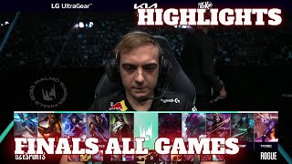 G2 vs RGE  All Games Highlights  Grand Finals S12 LEC Summer 2022  G2 Esports vs Rogue [upl. by Elvis680]