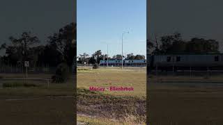 B Series running from Ellenbrook station filmed from Henley Brook transperth ellenbrook perth [upl. by Nivrag]