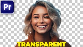 How to EXPORT a TRANSPARENT VIDEO in Premiere Pro [upl. by Aelgna]