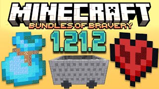 ✅ Minecraft 1212 REVIEW COMPLETA  Bundles Of Bravery RESUMEN Español [upl. by Enirod]