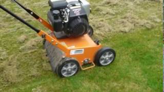 Eliet 401 Verticutting vertikutace scarifier [upl. by Helaine109]