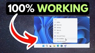 How to Hide Taskbar in Windows 11 [upl. by Tilagram187]