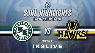 HIGHLIGHTS Kindersley Klippers  Nipawin Hawks Sept 27 2024 [upl. by Garlan]