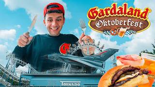 Provo TUTTO IL CIBO di GARDALAND OKTOBERFEST 2024 [upl. by Ylrebmi]