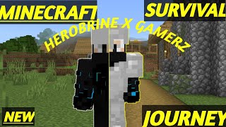 A NEW JOURNEY IS BEGIN IN MINECRAFT SURVIVAL SERIES PART 1 minecraft mcpe minecraftgameplay [upl. by Airaet]