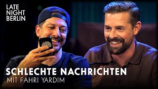 Fahri Yardım amp Klaas überbringen schlechte Nachrichten inklusive Bonusrunde  Late Night Berlin [upl. by Chill]