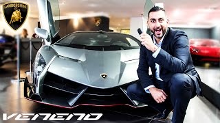 Lamborghini Veneno in London  review Yiannimize [upl. by Nnaarual275]