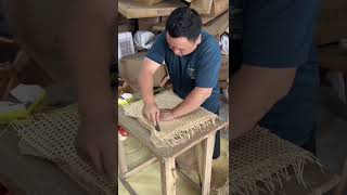 Making a traditional handmade chair [upl. by Gracia827]