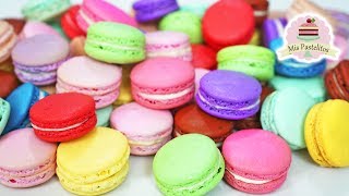 LA RECETA MÁGICA PARA HACER MACARONS  TRUCOS QUE NADIE TE HABÍA DICHO  MIS PASTELITOS [upl. by Dasa]