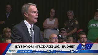 Indy mayor introduces 2024 budget [upl. by Grishilda627]