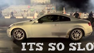 The worlds SLOWEST LS swapped G35 [upl. by Parcel3]