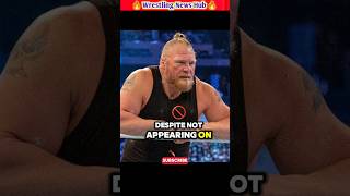 Brock Lesnar💥BOOM🔥wwe wrestling wrestlemania wwefan wrestlingnews brocklesnar aew [upl. by Raney]