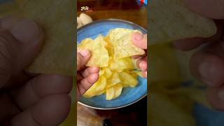 Potato Chips Recipe ❤️ Crunchiest EVER 😋 shorts short potatochips ytshorts [upl. by Tamer198]