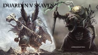 4 Duardin v Skaven Age of Sigmar Battle Report [upl. by Frederico]