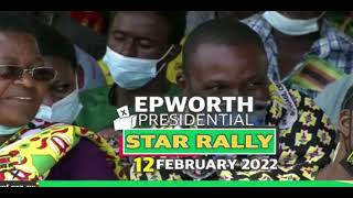 ZanuPf Rally in Epworth Mnangagwa and Chiwenga take turns To Attack Chamisa [upl. by Enelehcim]