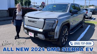 🌟 JUST IN FIRST EVER 2024 GMC Sierra EV Denali Edition 1🌟 Valley GMC  Hilary Wood 📞253 7372036 [upl. by Gundry288]