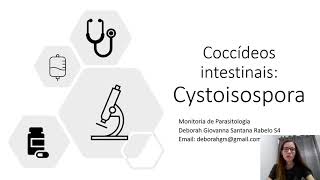 Material de Aula Prática sobre Cystoisospora belli [upl. by Farah]