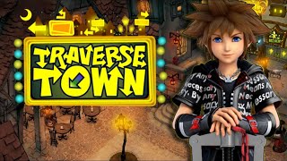 We Made It To TRAVERSE TOWN  KINGDOM HEARTS HD 15 REMIX Part 2 [upl. by Enyale]