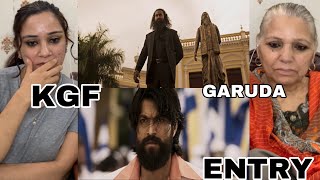 KGF  GARUDA ENTRY SCENE PAKISTANI REACTION [upl. by Jegger]