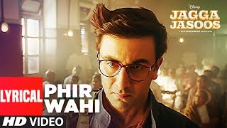 Ullu Ka Pattha Video Song With Lyrics  Jagga Jasoos Ranbir Katrina  Pritam Amitabh B Arijit Singh [upl. by Nylle]