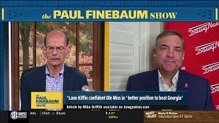 Mike Griffith goes toe to toe with Paul Finebaum about UGAOle Miss showdown in Oxford [upl. by Kcirdot]