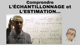 ExosCorrigés ÉCHANTILLONNAGE ET ESTIMATION Simplement [upl. by Stephania675]