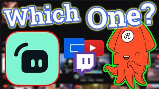 Streamlabs VS Restream  How To Multi Stream On Twitch and Beyond [upl. by Eshman334]