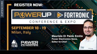 PowerUP with Mrinal K Das  Virtual amp In Person Power Electronics Conference [upl. by Kimball]